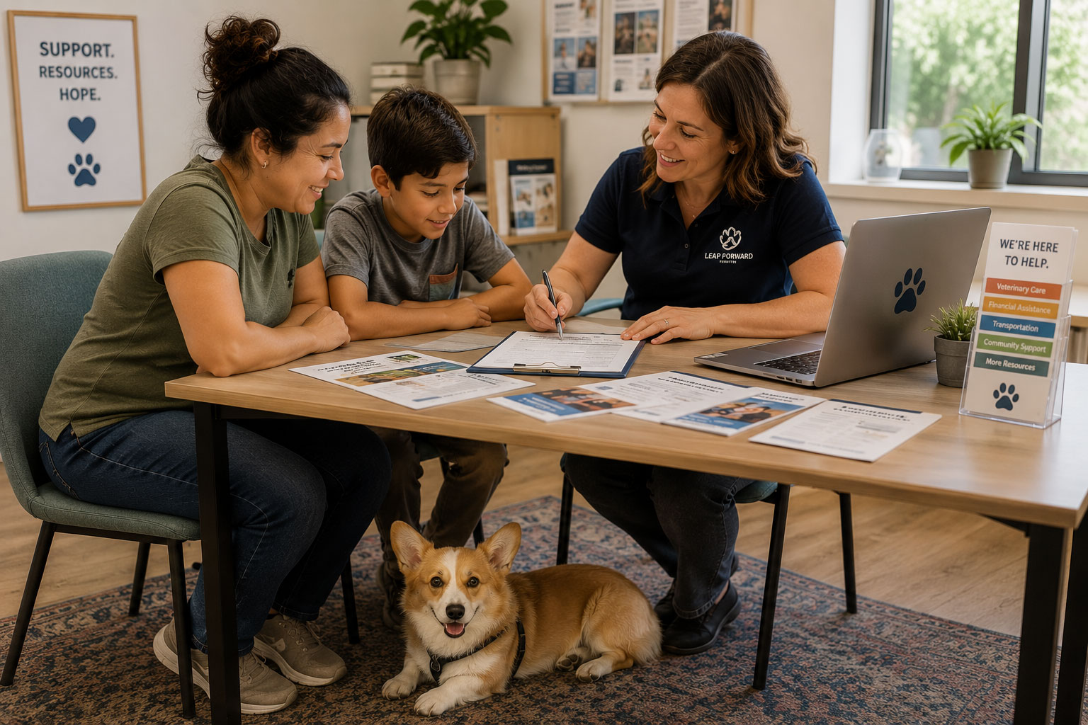 Family planning pet care paperwork